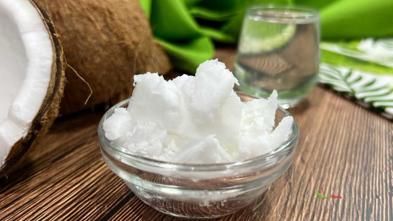 How To Make Cold Pressed Coconut Oil / Virgin Coconut Oil Recipe #coconutoil