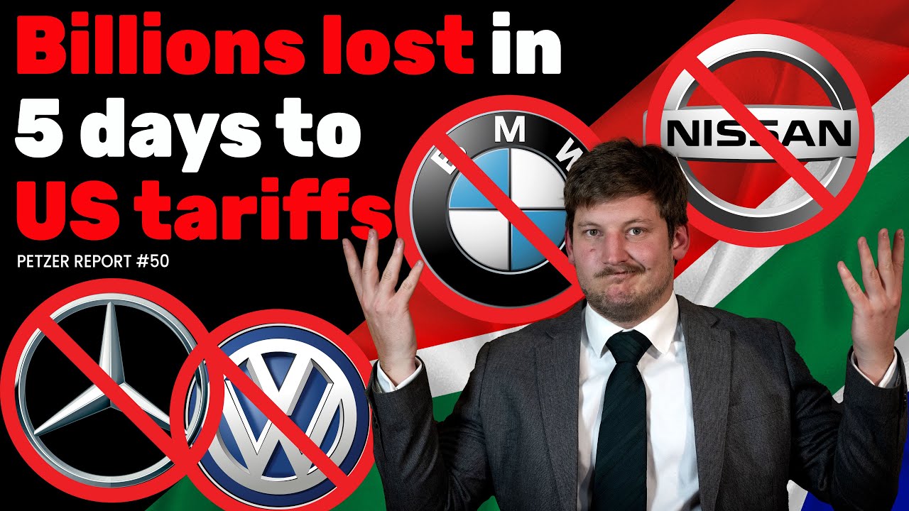 Tariffs: over R1B lost in days.  South Africa's automotives wrecked while rest of Africa gets relief