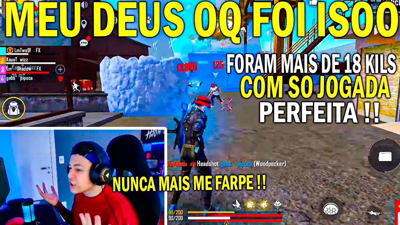 FORAM FARPAR O TWO9 ELE FICOU PU@# E FEZ 18 KILS EM UMA PARTIDA H4MILHANDO GERAL ATE NA UPS!! 4V4