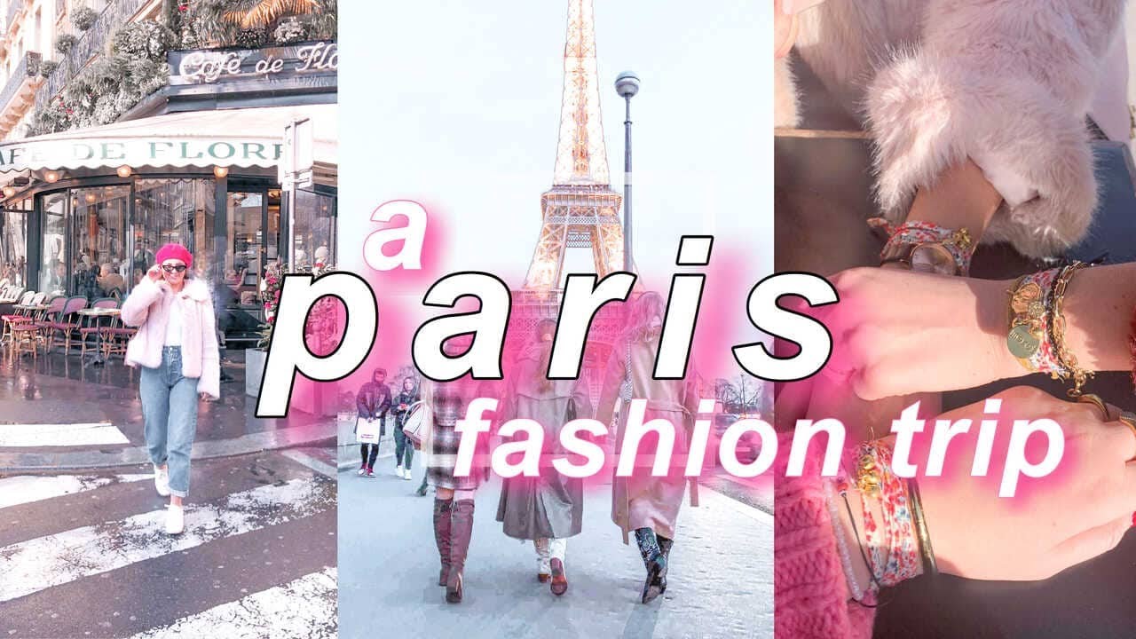 PARIS FASHION TRIP! | paris fashion week, christian louboutin expo, friends, (thrift)shopping & more