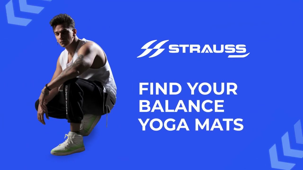 Strauss Anti Skid PVC Exercise Yoga Mat