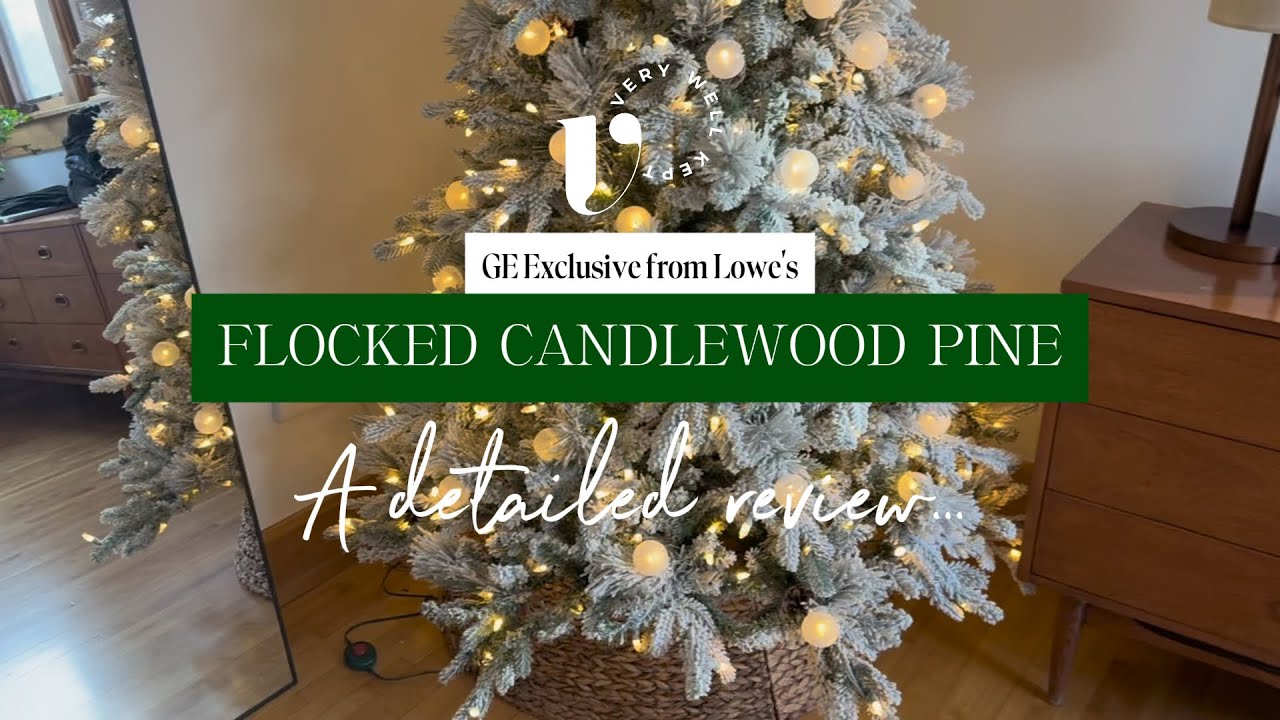 Обзор: Официально влюблён в рождественскую ёлку GE Candlewood Pine от Lowes