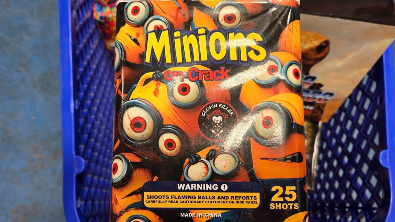Minions On Crack 500g 25 shot cake👍🏻👍🏻