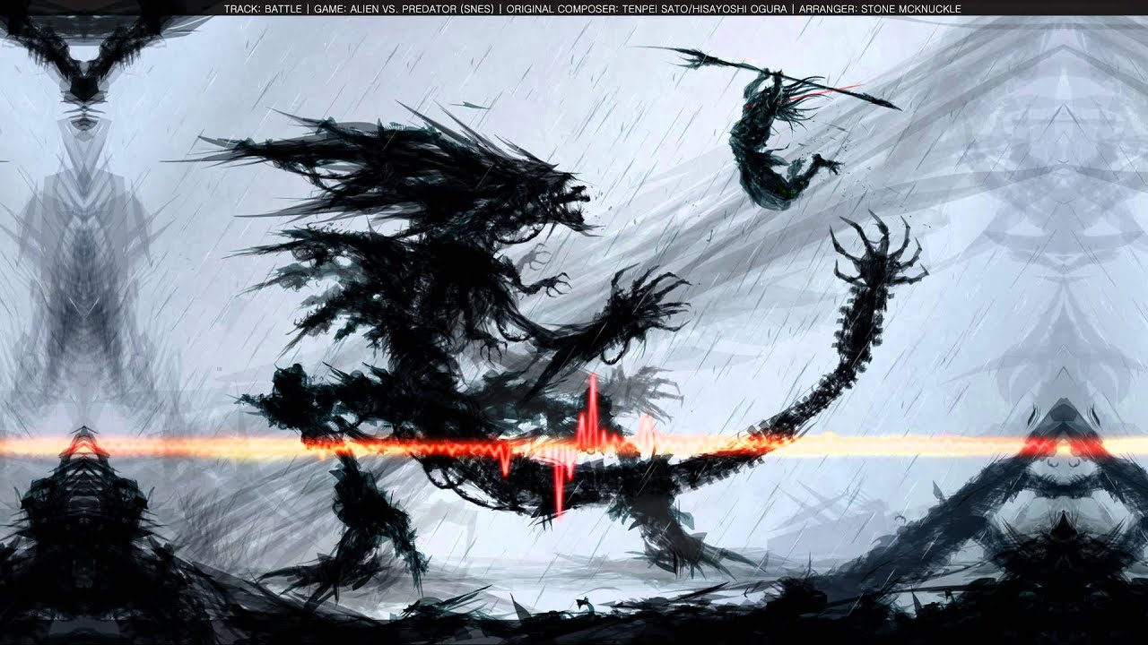 Alien vs. Predator (SNES) - Battle (remix)