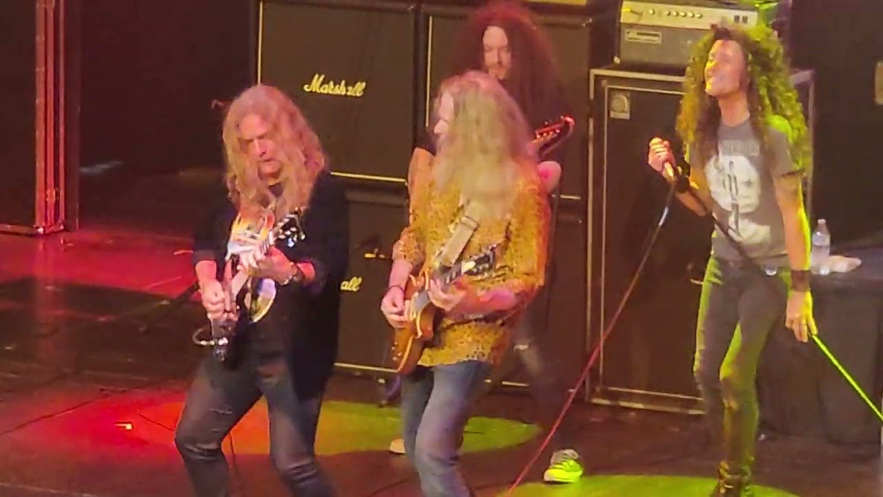 Tesla's Frank Hannon with Vandenberg 2023 Monsters of Rock Cruise. Still Of The Night