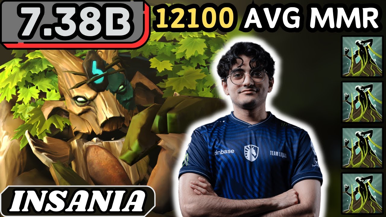 NEW PATCH 7.38b - Insania TREANT PROTECTOR Hard Support Gameplay - Dota 2 Support