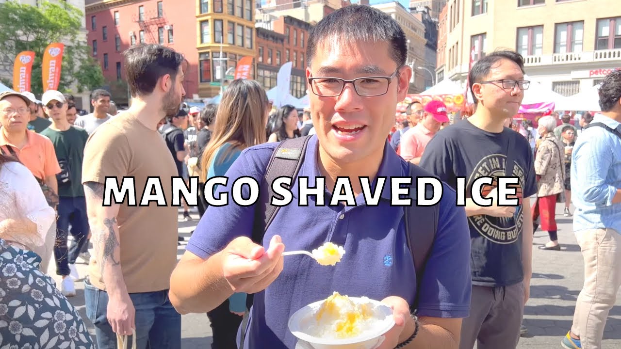 Eating Taiwanese Shaved Ice at NYC's Passport to Taiwan 2023