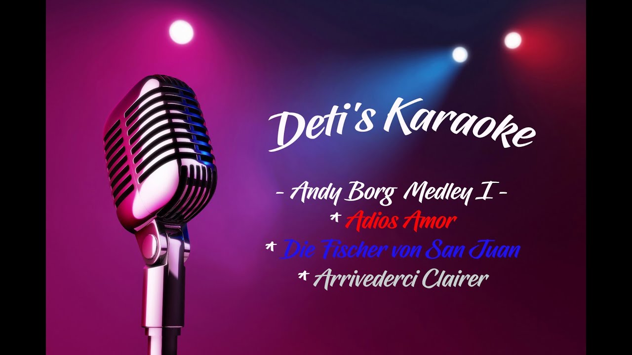 Andy Borg - Medley I * Karaoke