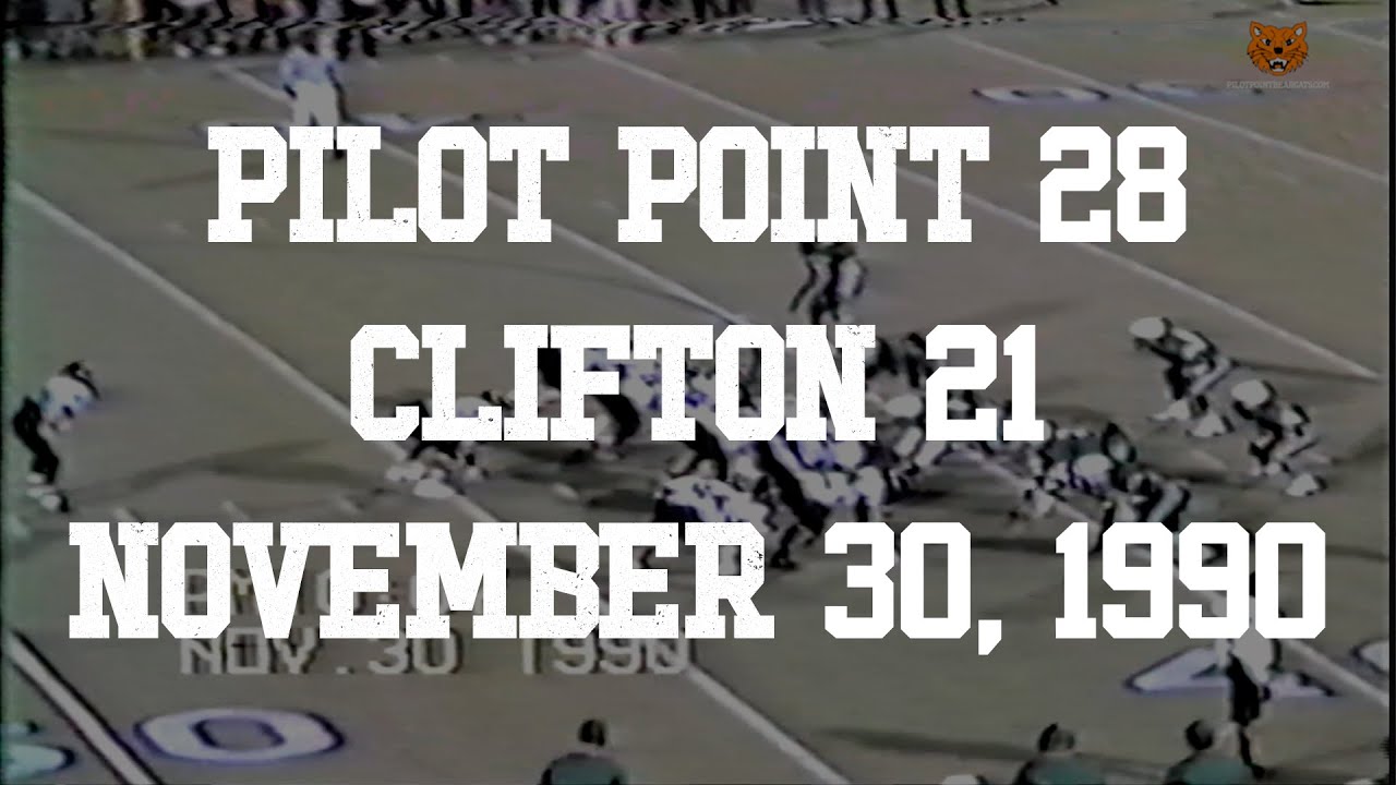 November 30, 1990: Pilot Point v Clifton