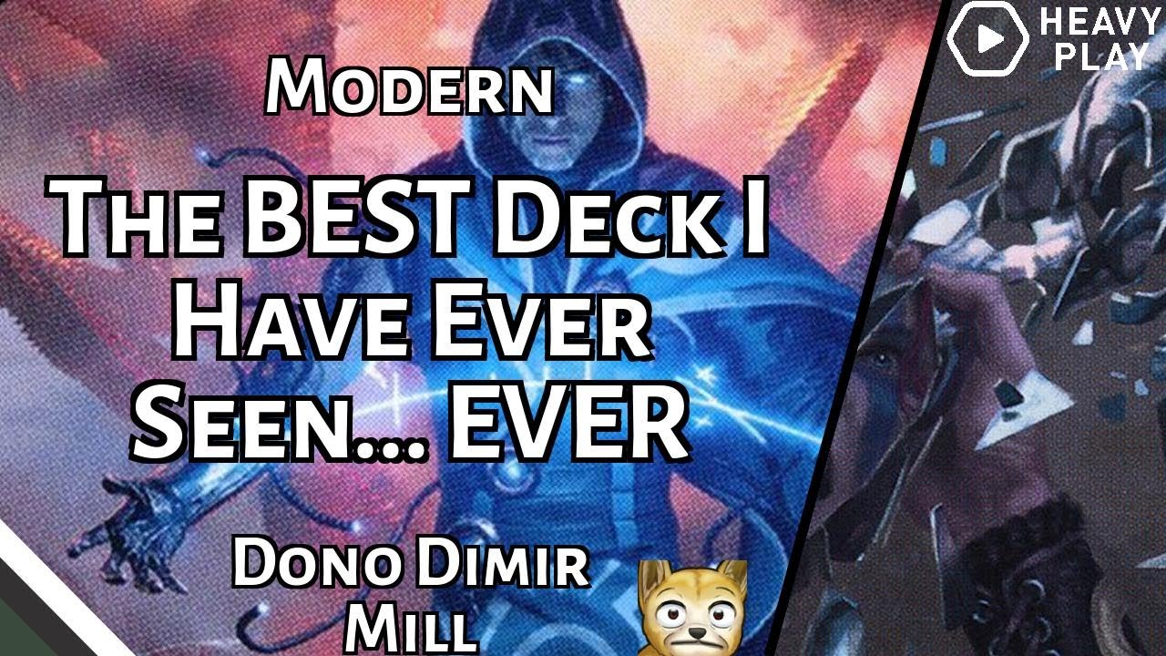 The BEST Deck I Have Ever Seen... EVER | Dono Dimir Mill | Modern | MTGO