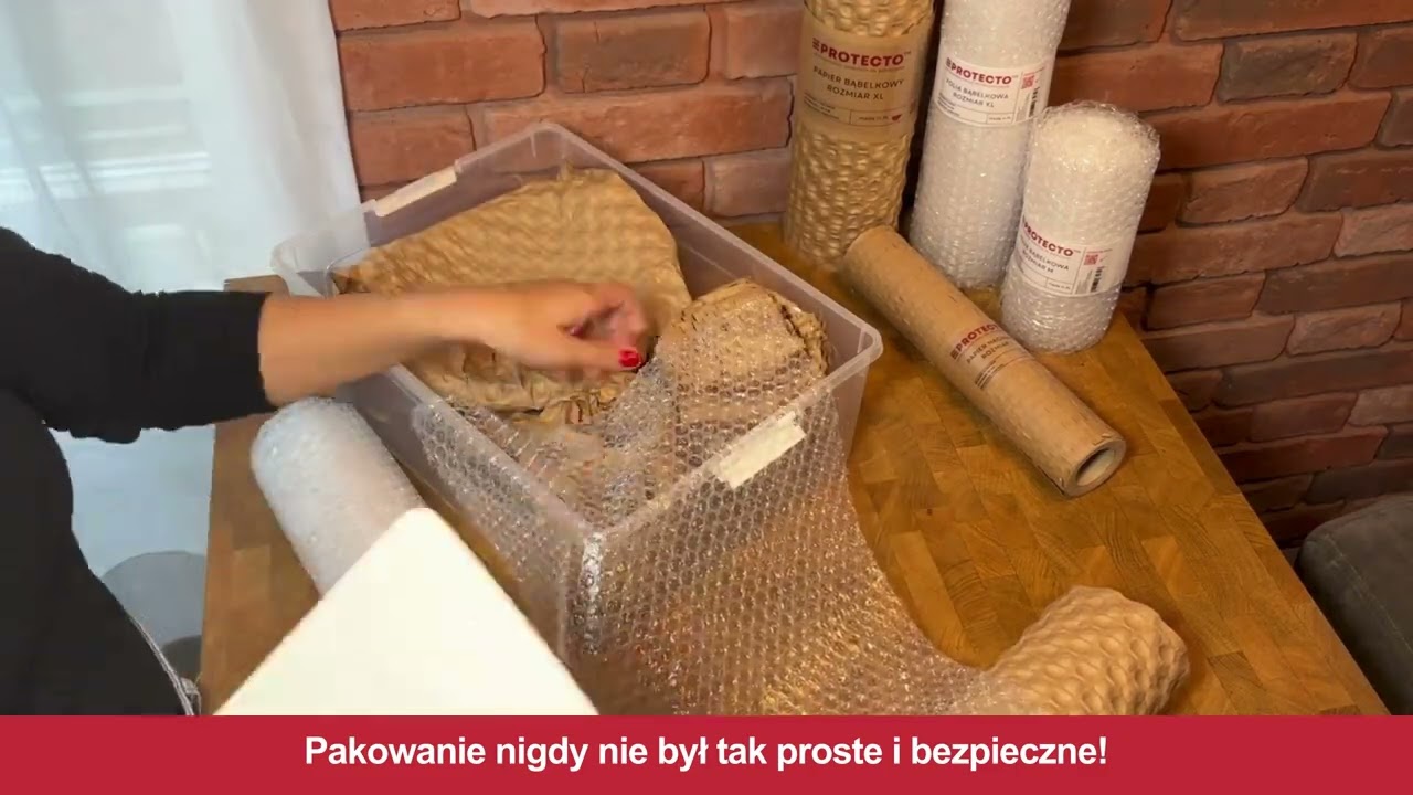 Folia bąbelkowa PROTECTO™ - parametry techniczne i instrukcja użytkowania