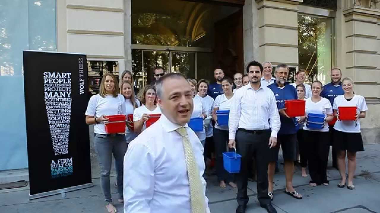 Wolf Theiss Ice Bucket Challenge 2014, Vienna, Austria