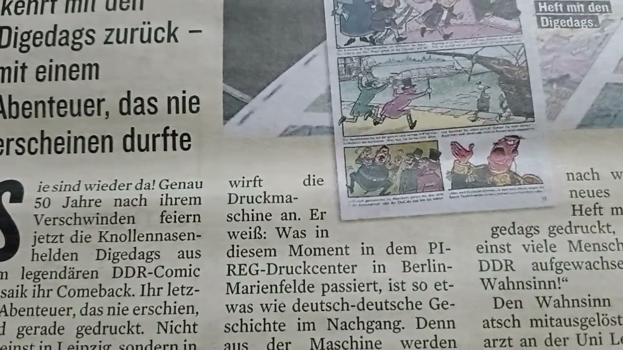 Berliner Kurier 12.01.2026: Das letzte Geheimnis der Digedags