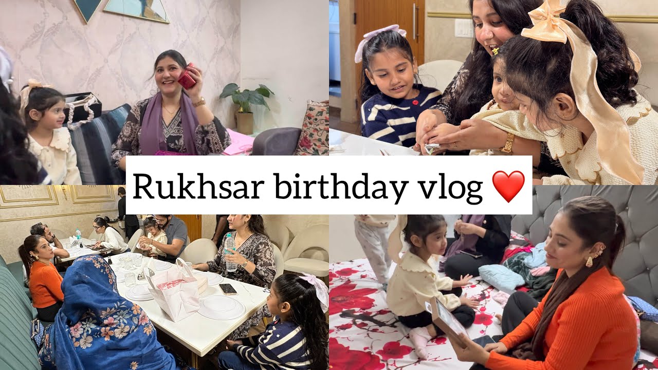 Rukhsar birthday vlog❤️ || Diya 1.5 lakh ka gift 🎁😍