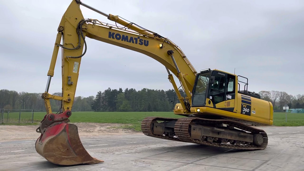 Komatsu PC360LC-10 Excavator - Year: 2014 (Refnr. BM3825)