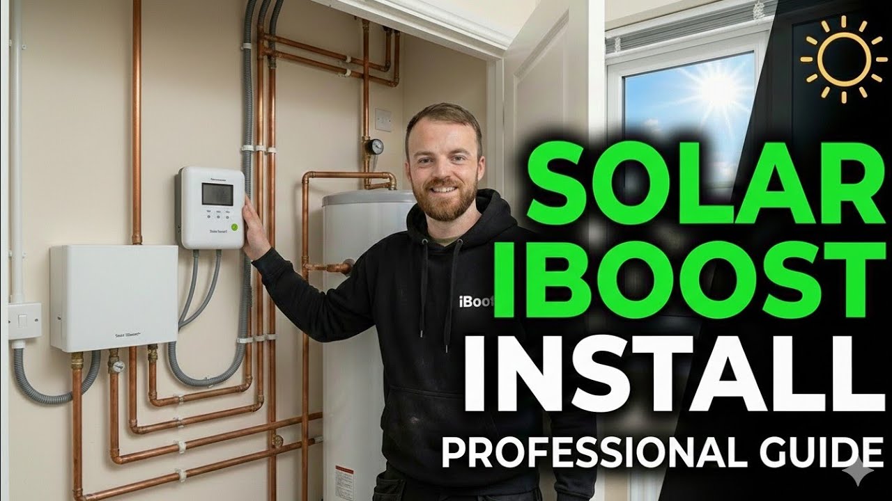 ☀️ Installed Solar iBoost! FREE Hot Water 🔥