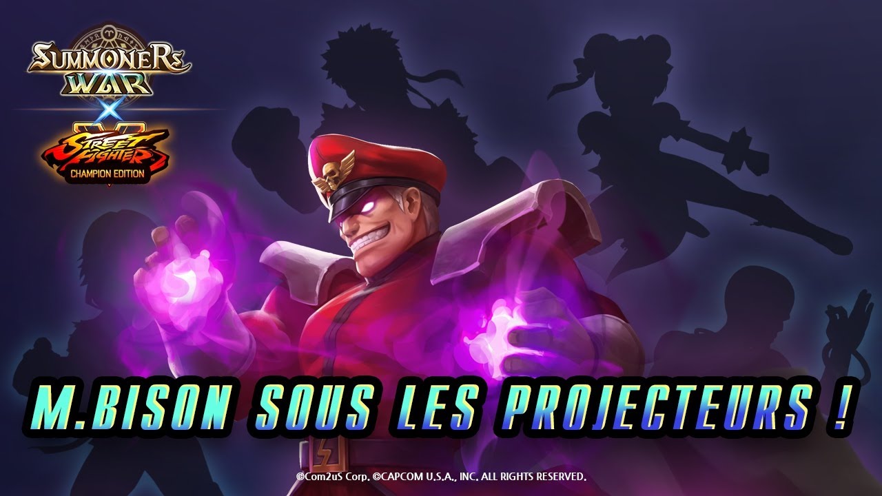 [FR] Summoners War x Street Fighter V : M.Bison sous les projecteurs !