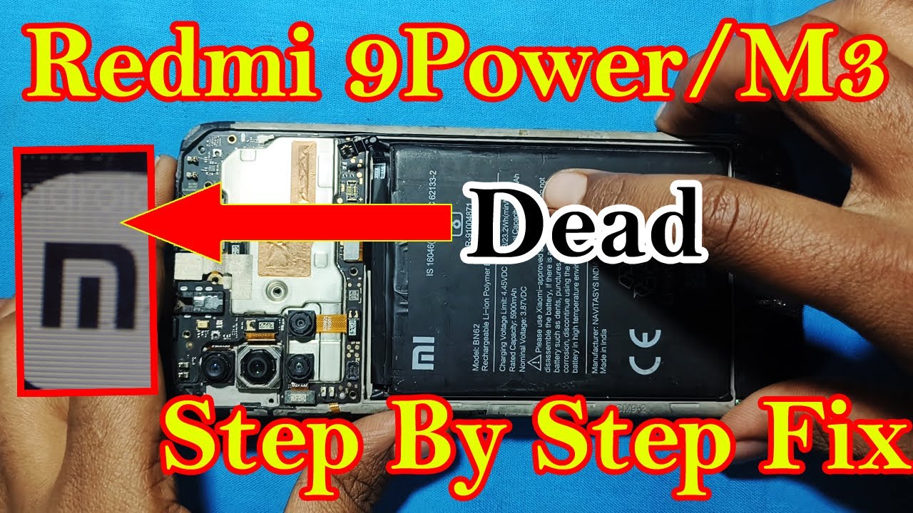 Redmi 9 Power Dead Problem Fix Step by Step | No Power Solution | 100% Working