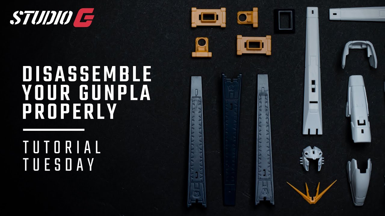 Как разобрать Gunpla, не сломав его | Вторник, обучающий урок