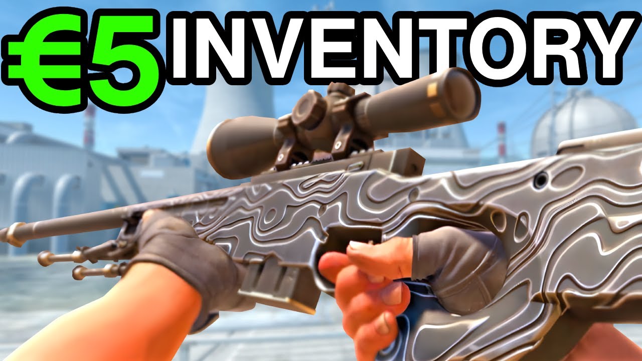 FULL CS2 INVENTORY For Under &euro;5 (BEST BUDGET CS2 LOADOUT)