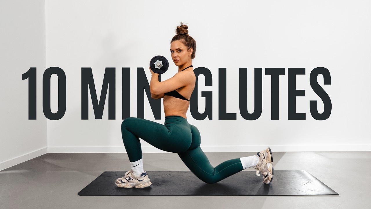 10 MIN GLUTES Workout for a Shelf-Like Butt