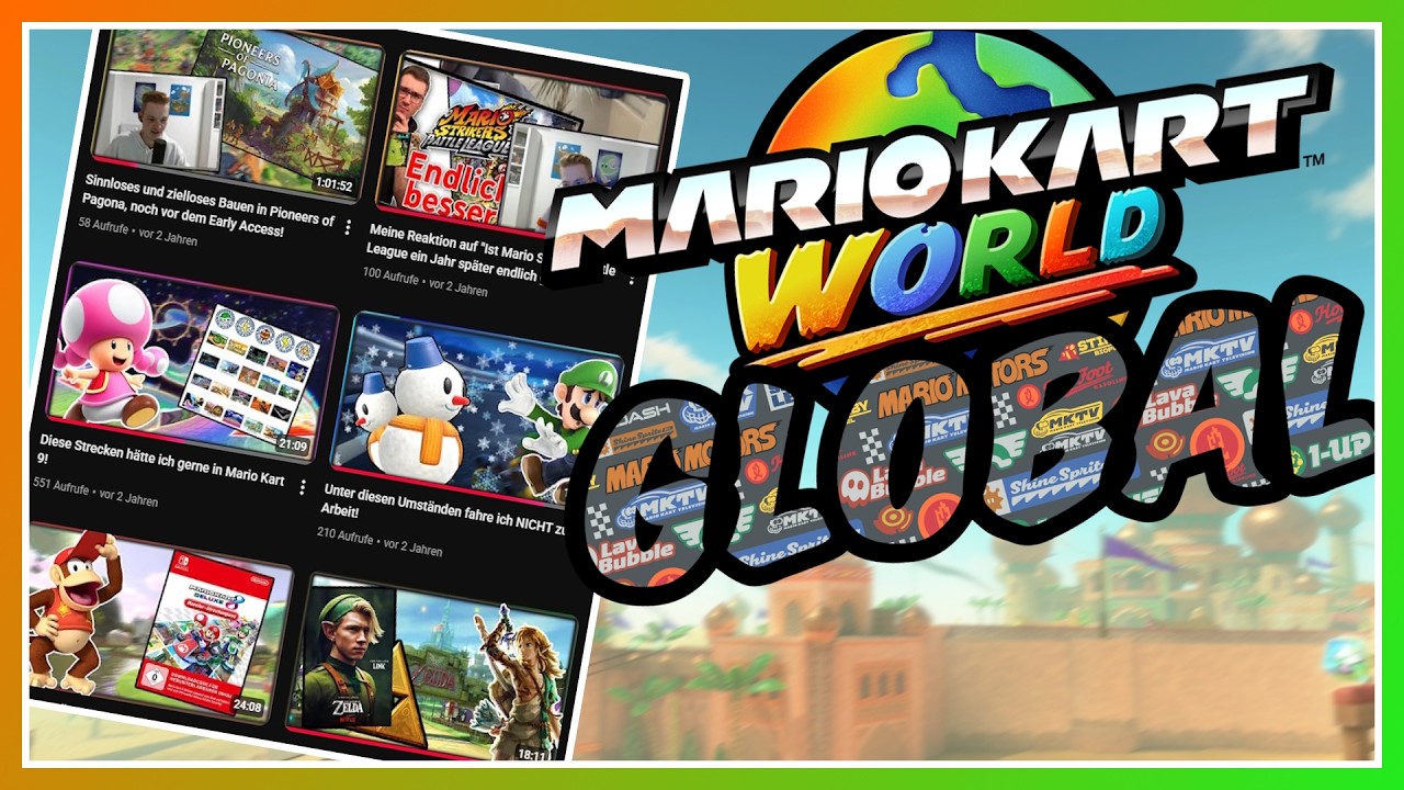 Was zur Hölle, ein Video? 🏁 Mario Kart World (Online)