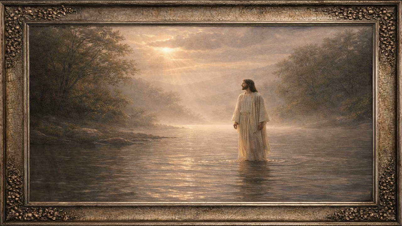 Be Still and Know That I am God  Frame TV Art 4k Screensaver