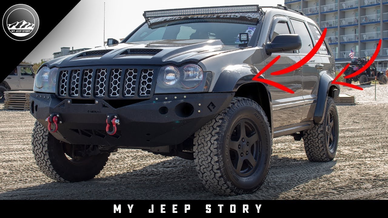 FIRST EVER JEEP WK FENDER FLARES