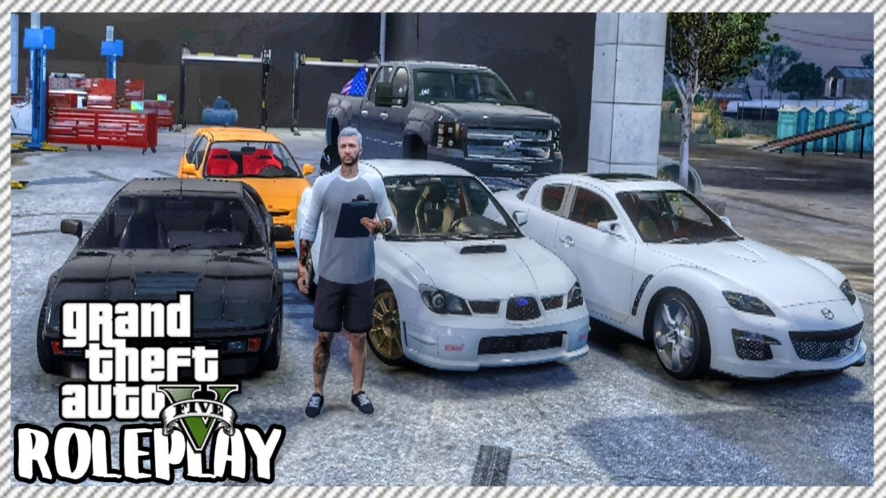 GTA 5 ROLEPLAY - Redline Car Garage Selling & Buying Cars | Ep. 388 Live