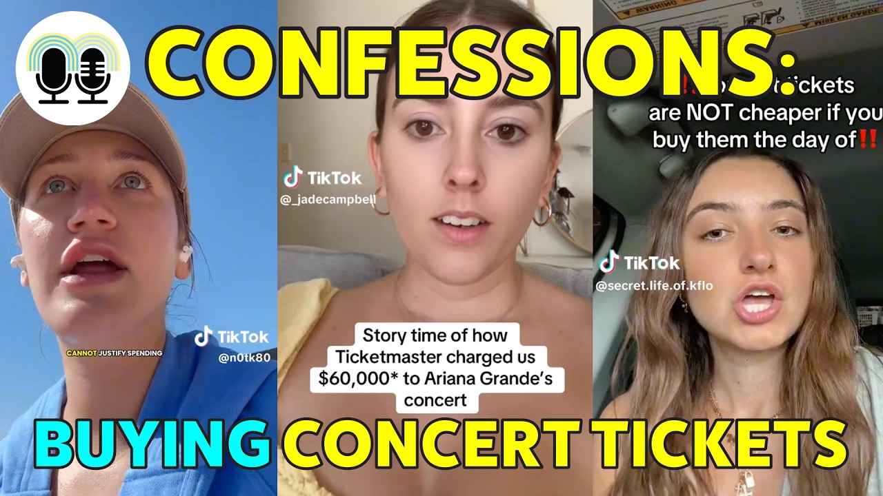 Confessions: Buying Concert Tickets. Rising Cost of Concerts.