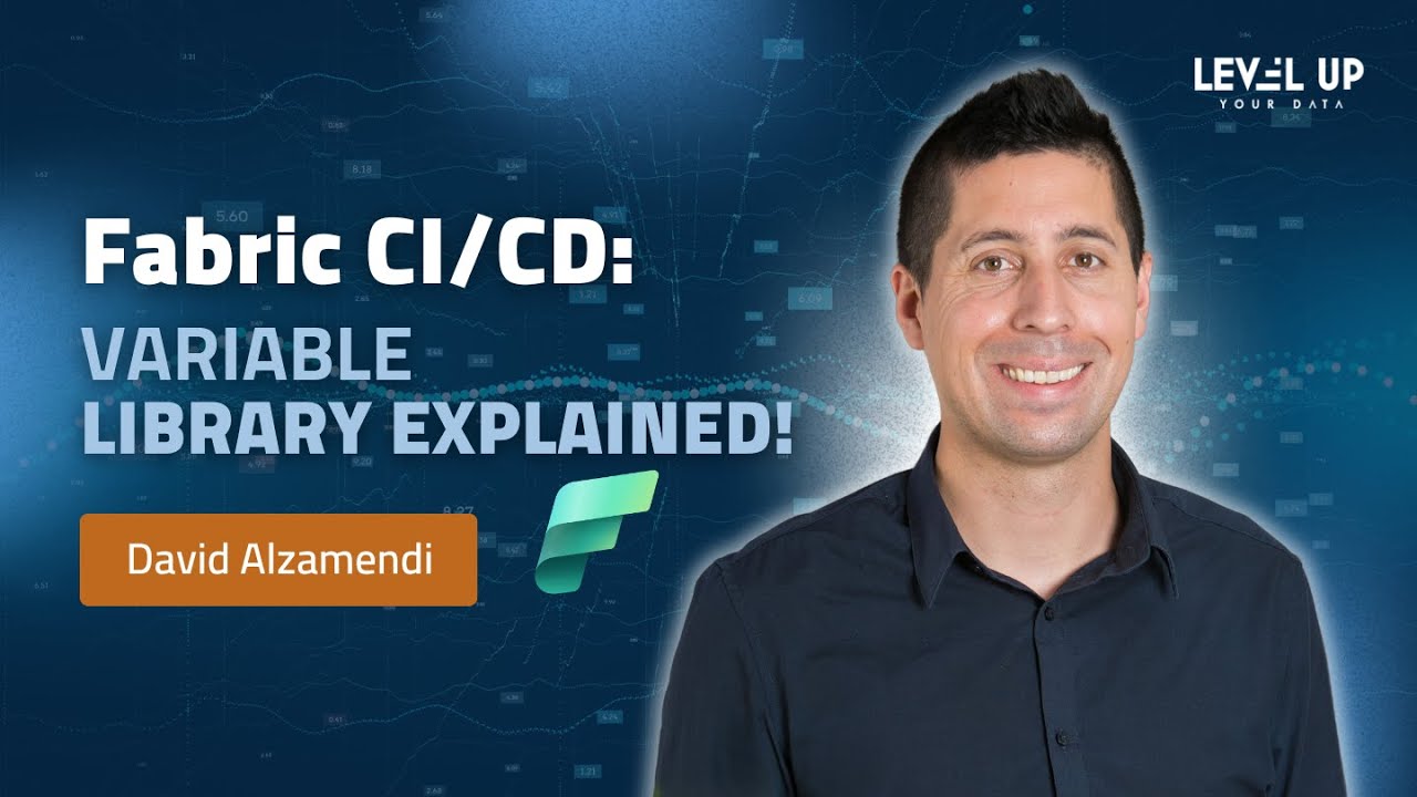 Освоение библиотеки переменных в Microsoft Fabric CI/CD