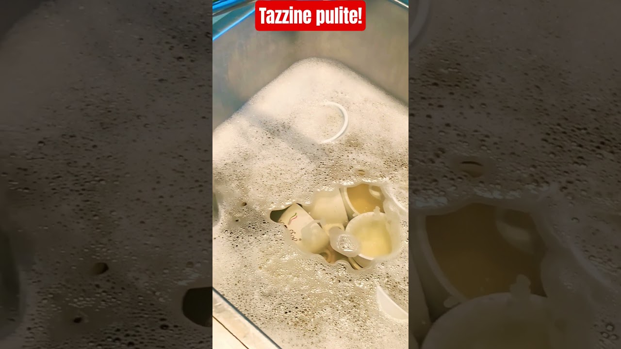Tazzine sempre pulite!