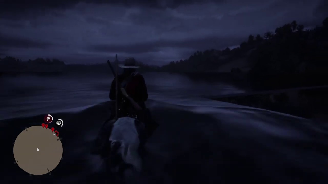 RDR2 - Lannahechee River water loading in