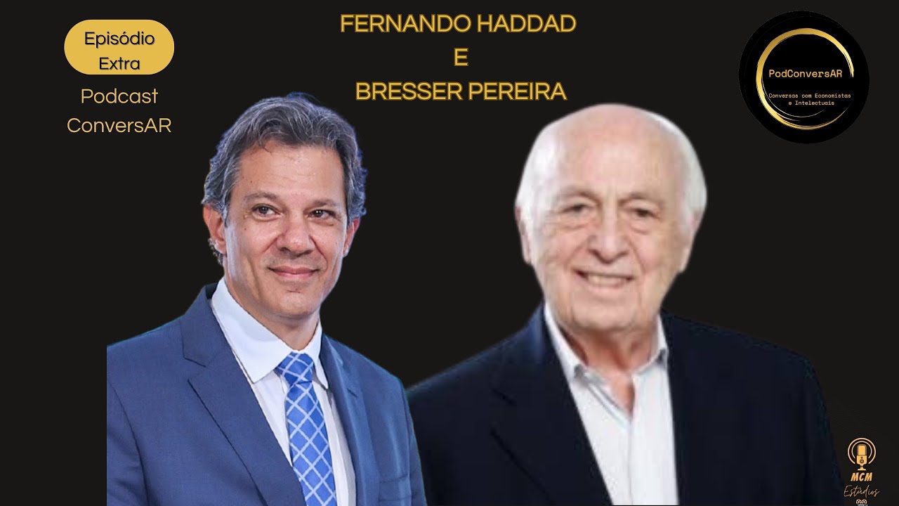 MINISTROS FERNANDO HADDAD E BRESSER PEREIRA - (FGV-SP)