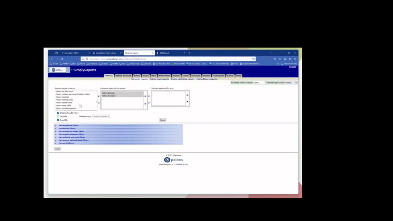This short tutorial shows what the integrated library system, Polaris, can do.