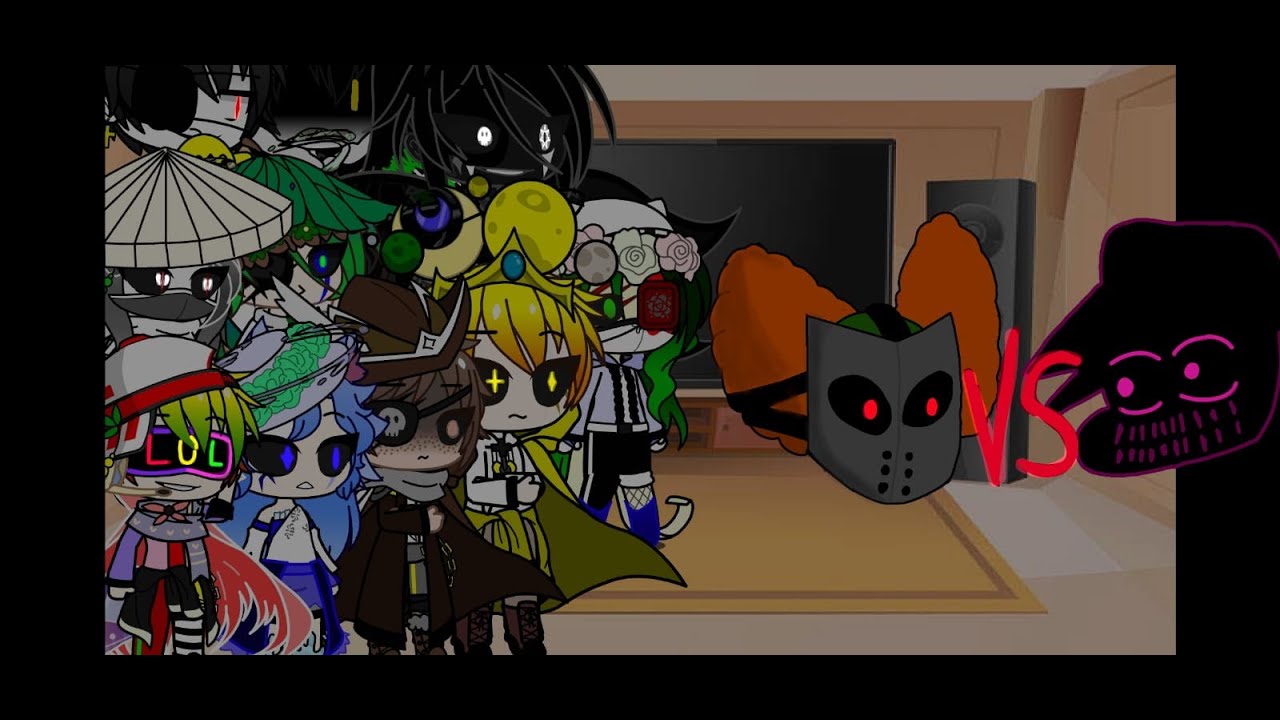 los Semi Dioses reaccionan a tricky vs evil boyfrien (Gacha Club)
