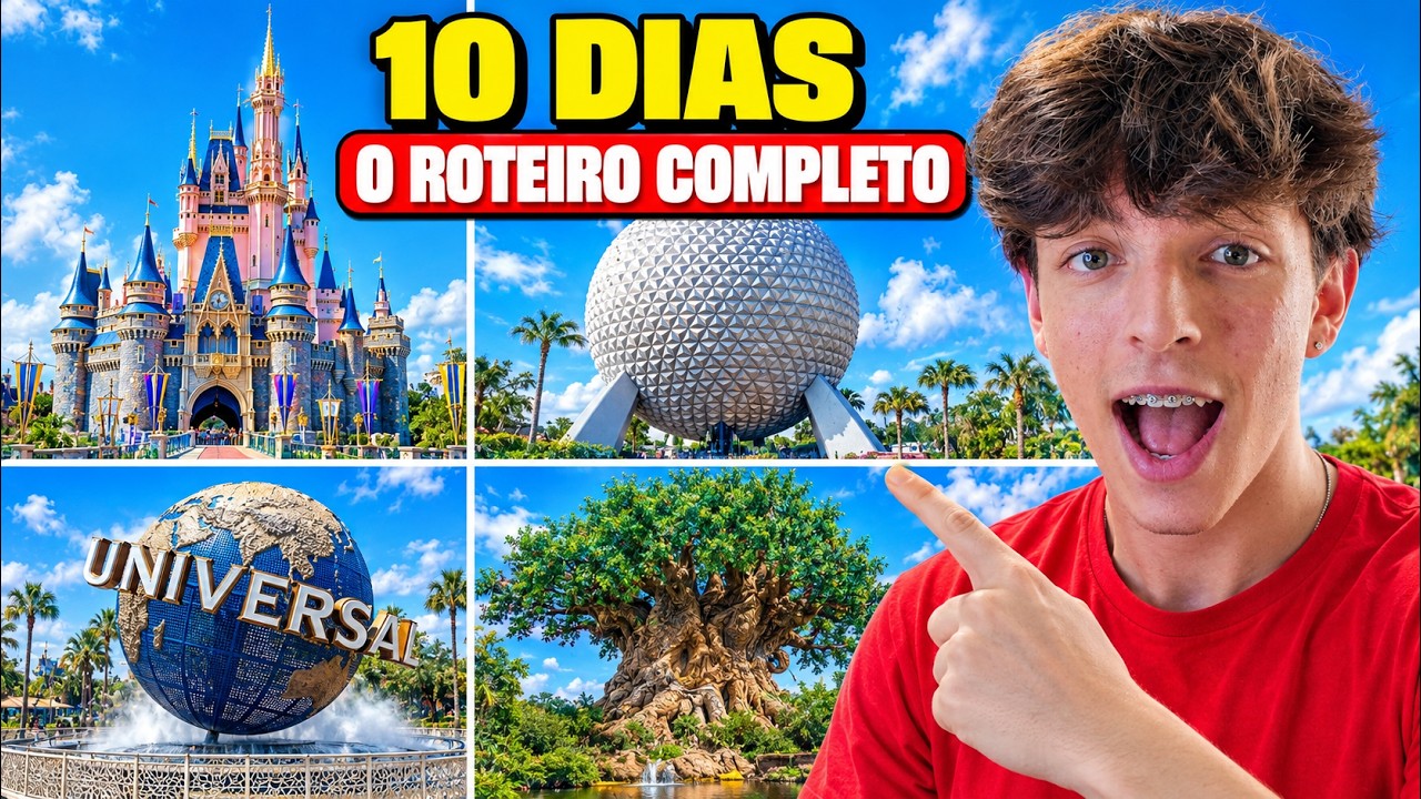 ROTEIRO COMPLETO DE 10 DIAS EM ORLANDO
