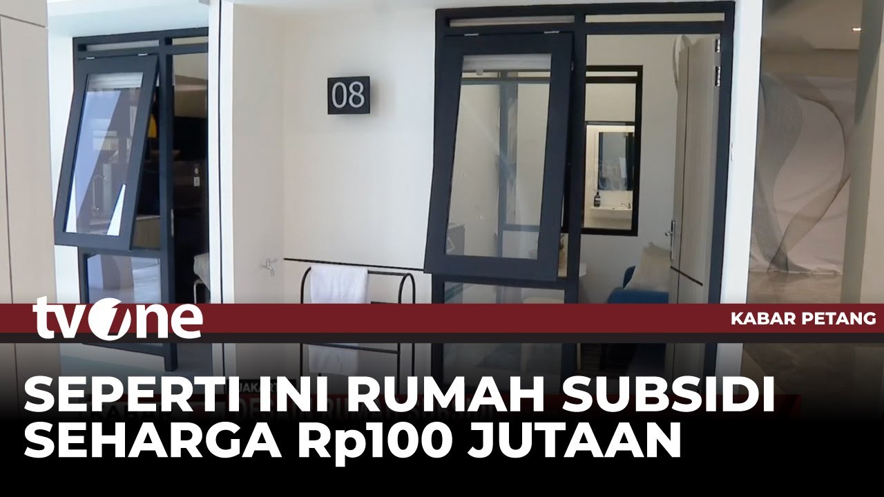 Room Tour Contoh Rumah Subsidi 14 Meter Persegi | Kabar Petang tvOne