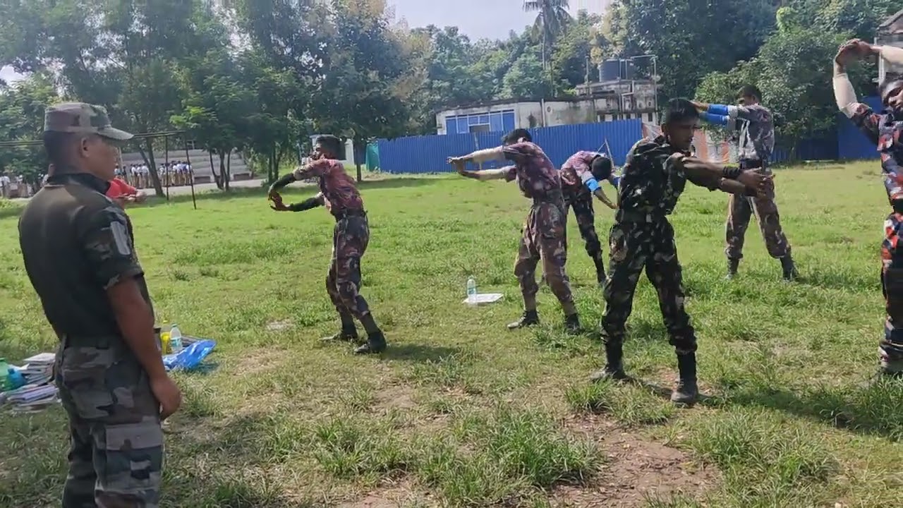 Obstacles training আগে কিছু এক্সারসাইজ...........
