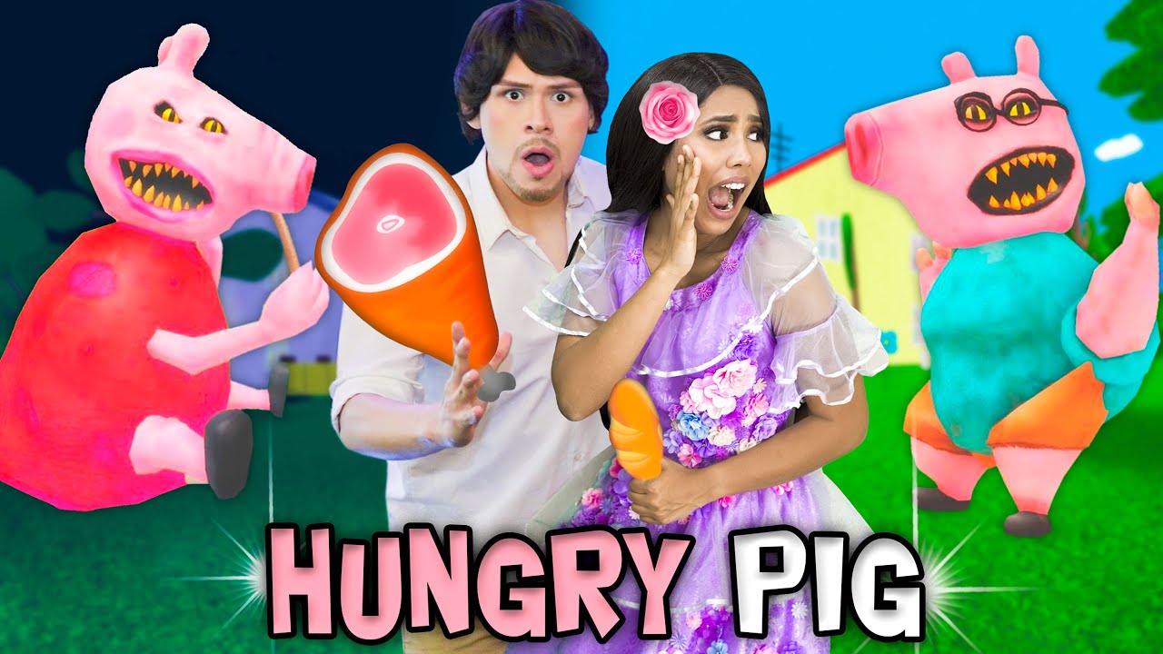 HUNGRY PIG 🐷 ENCANTO Mariano e Isabela 🤩 | MOMENTOS DIVERTIDOS (ROBLOX)