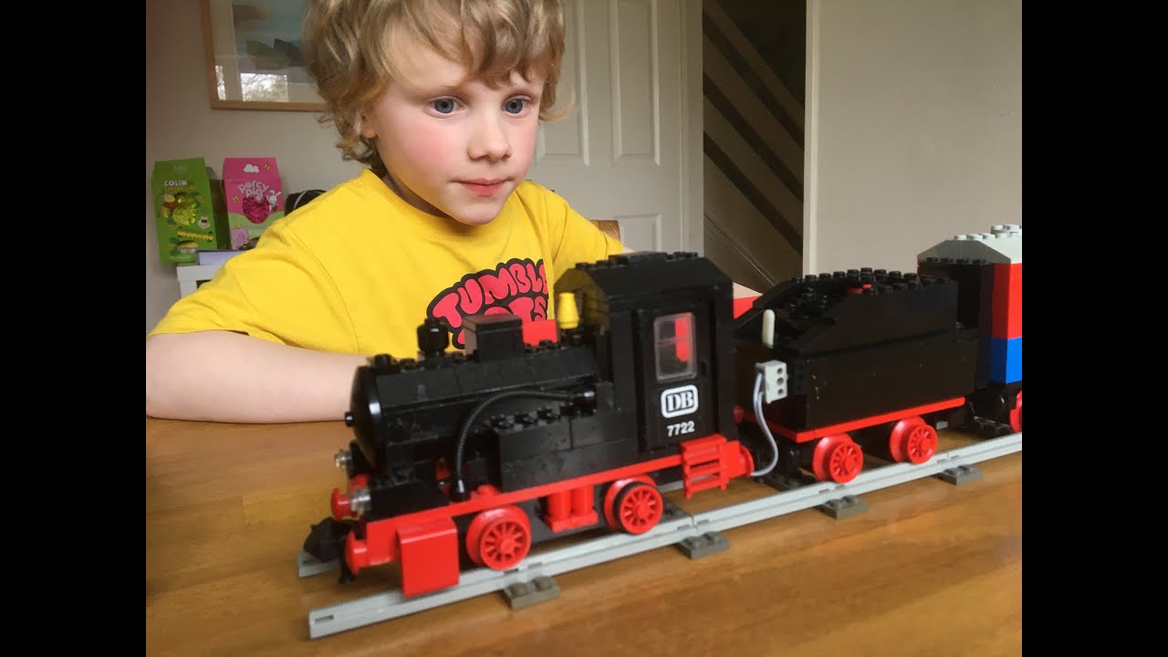 A day of old 80s lego trains