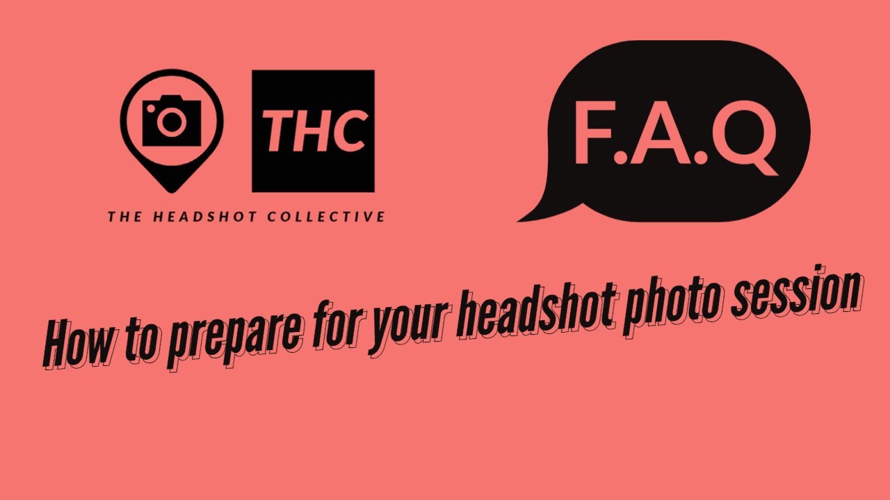 How to prepare for your headshot photoshoot session
