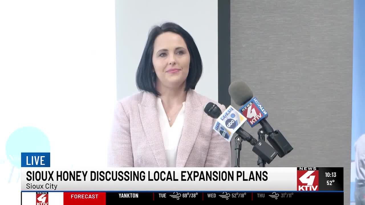 Sioux Honey holds news conference on upcoming expansion