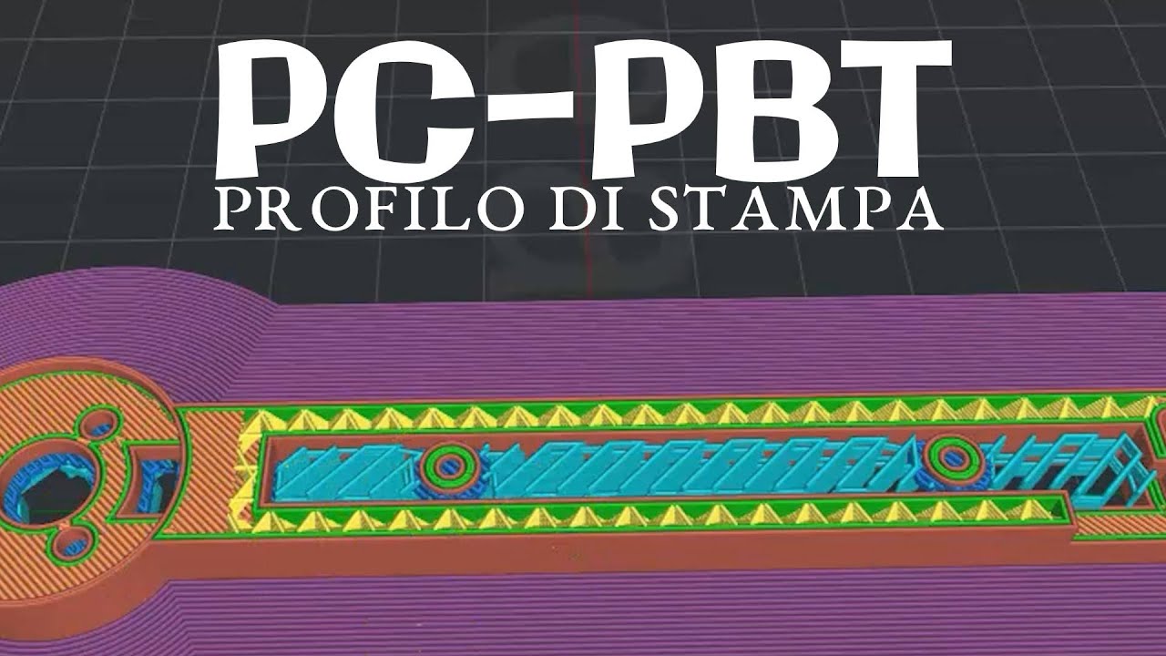 PC-PBT Profilo Stampa 3D Ideamaker - Parametri Policarbonato + PBT