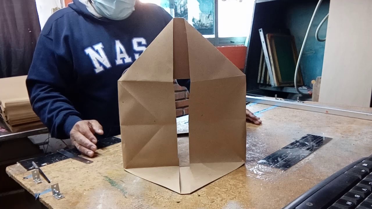 TÉCNICA DE DOBLECES PARA ARMAR BOLSAS