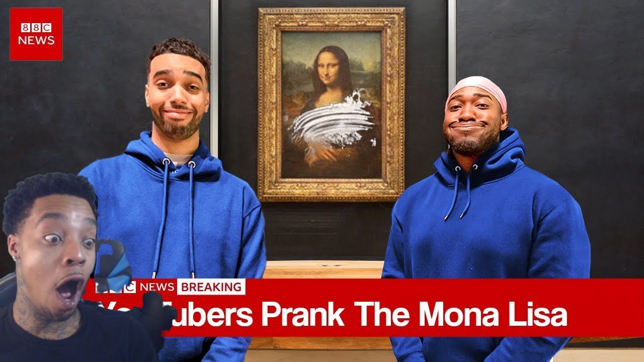 FlightReacts To Niko & JiDion We Pranked The Mona Lisa!