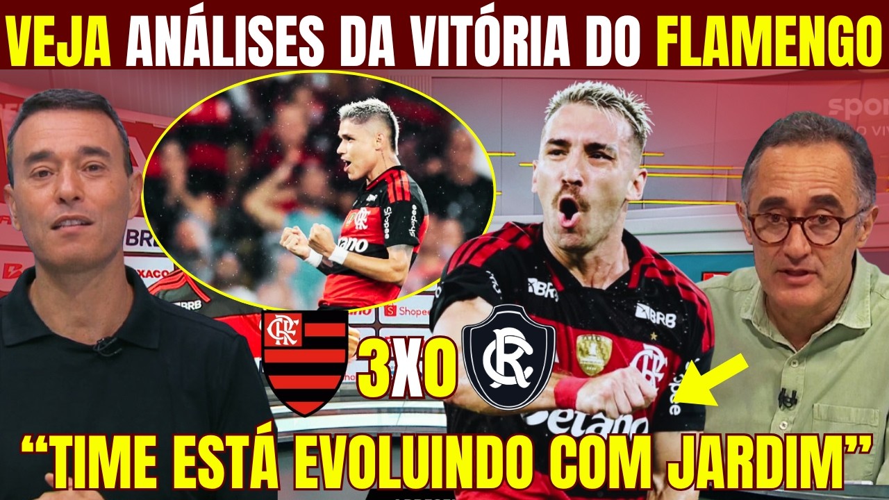 ANÁLISE DA VITÓRIA DO FLAMENGO DIANTE DO REMO NO MARACANÃ! FLAMENGO COLA DE VEZ NOS LIDERES!