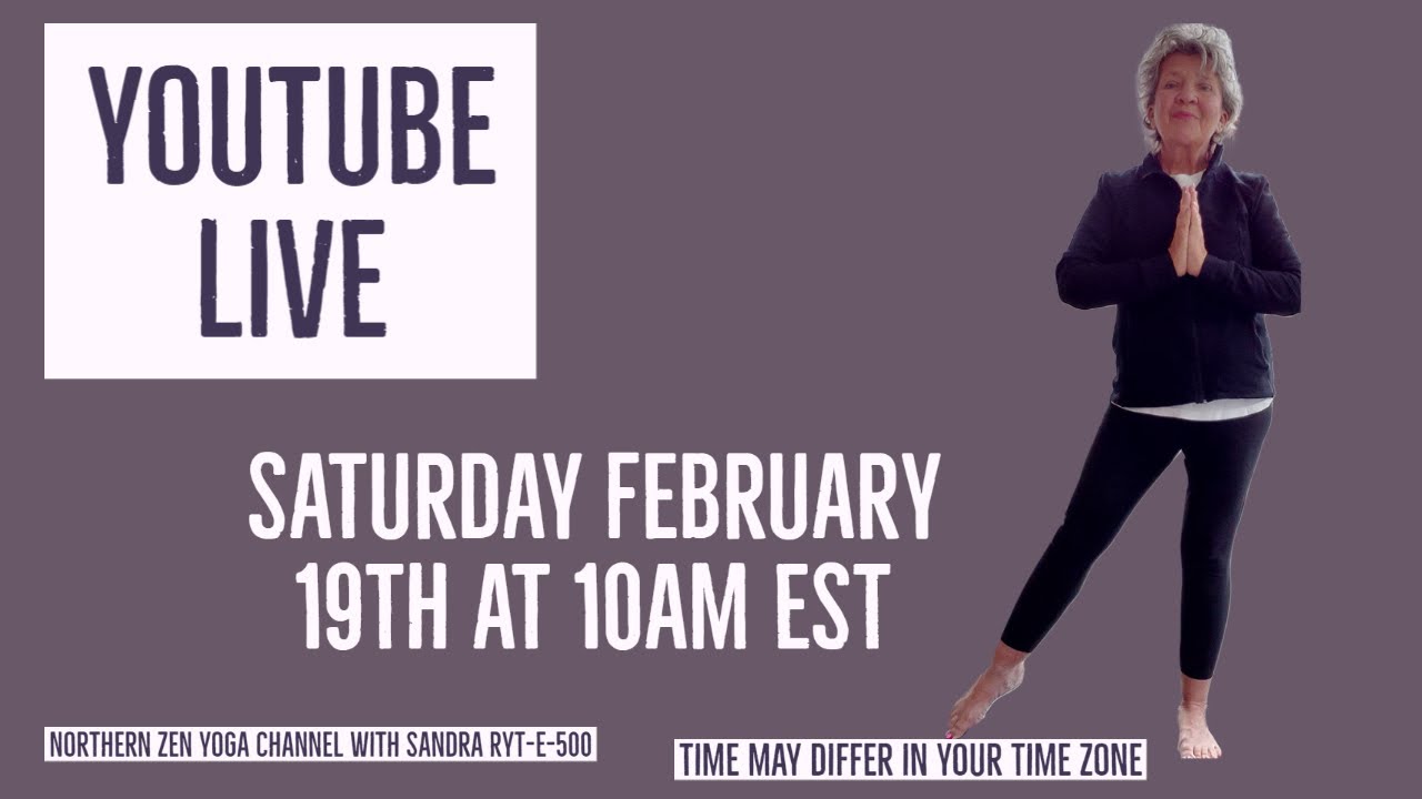 Live Yoga Feb 19, 2022 - Gentle Yoga