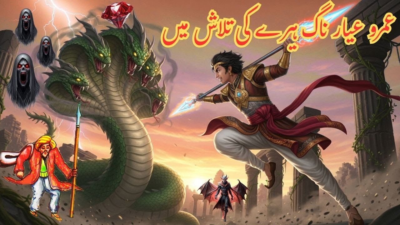 Umro Ayyar Naag Heere Ki Talash Me  | Umro Ayar Ki Kahaniyan | Moral Kahani Land