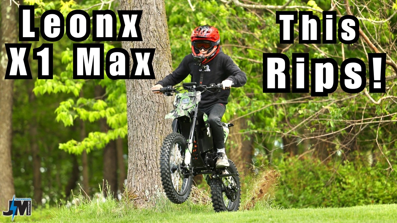 Обзор электрического внедорожного мотоцикла Leonx X1 MAX &mdash; является ли этот электромотоцикл мощно...
